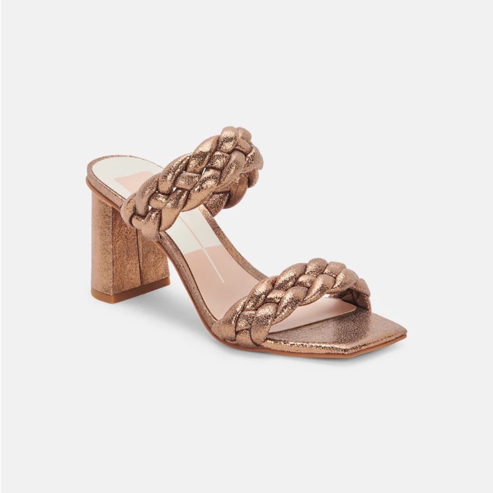 DOLCE VITA PAILY HEELS in Bronze